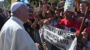 El tercer día de Francisco en Panamá en tres momentos