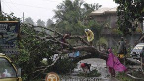 Tifón Bopha golpea Filipinas