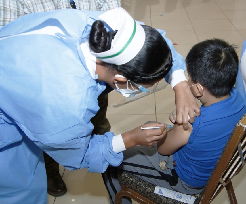 Del total de vacunas contra la influenza