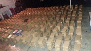 Detienen a tres colombianos con 1067 paquetes droga a bordo de lancha rápida