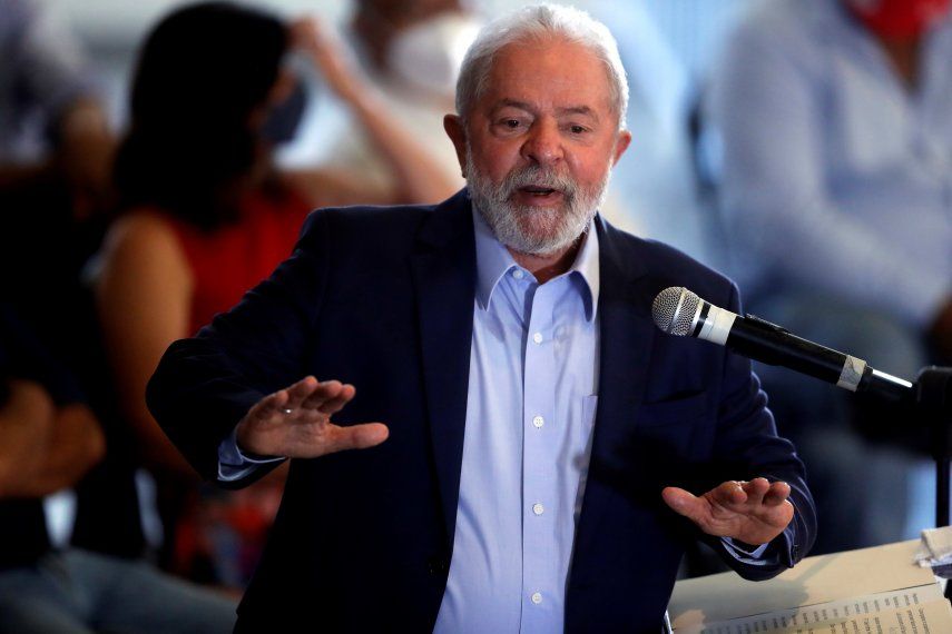 El expresidente brasileño Luiz Inácio Lula da Silva.