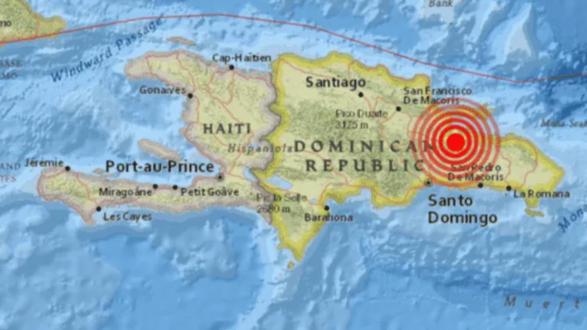 Se Registra Sismo De Magnitud 56 En República Dominicana 4837