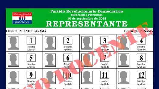 PRD realizará elecciones parciales el 11 de noviembre en cuatro corregimientos