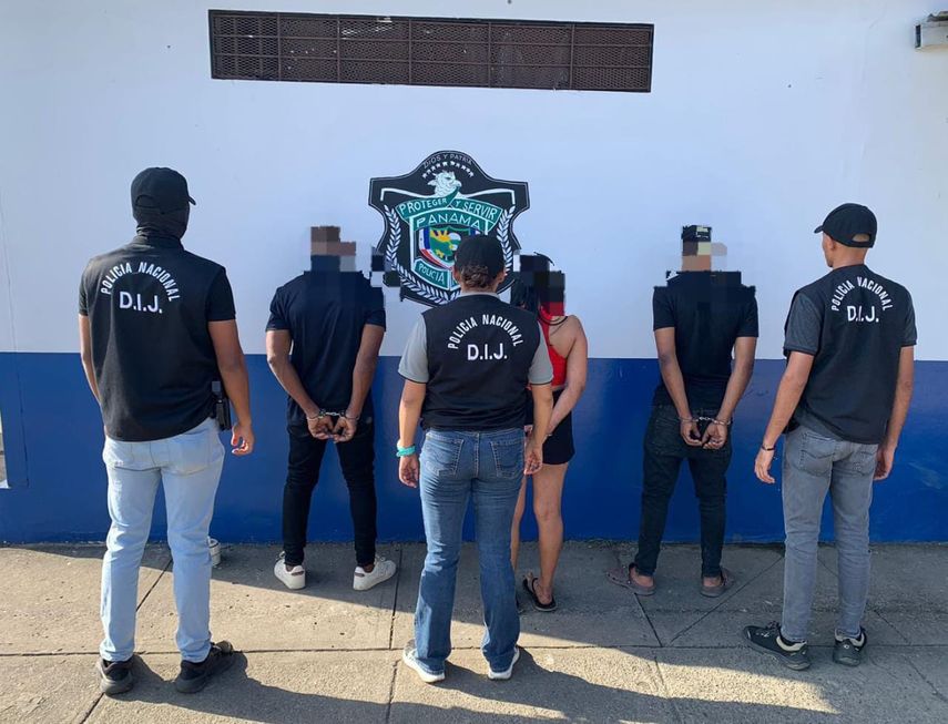 Policía Nacional aprehenden a tres personas en el Valle de Chumical