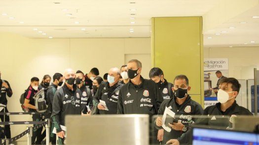 El Tri llegó a Tocumen para partido de Octagonal Qatar 2022 vs Panamá
