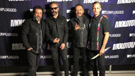 Grupo mexicano de rock Molotov.