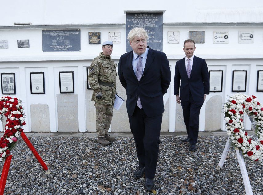 Boris Johnson insistió en que el Reino Unido trabaja con sus socios del Consejo de Seguridad de la ONU y de la OTAN para transmitir un mensaje claro: No queremos que nadie reconozca a los talibanes de manera bilateral.