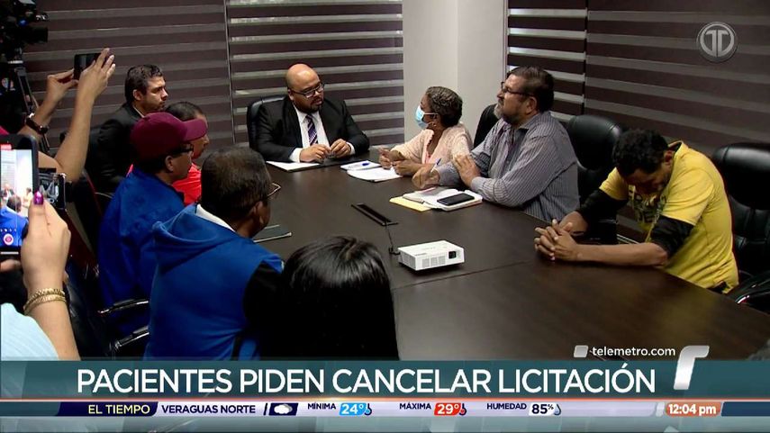 Pacientes de hemodiálisis de la CSS piden cancele la licitación para construir salas de atención