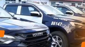 Policía Nacional refuerza su flota de vehículos.