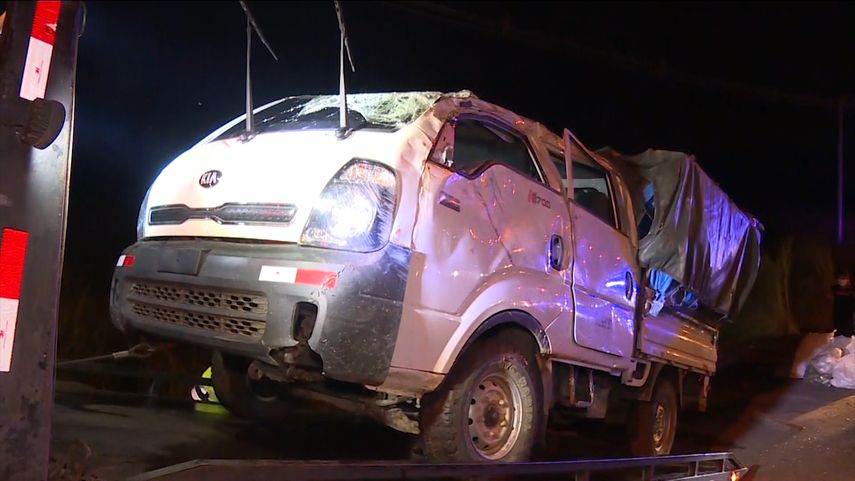 Del total de accidentes de tránsito registrados tres han sido de consideración.