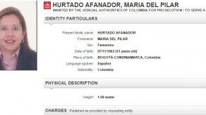 Interpol emite orden de captura contra María del Pilar Hurtado