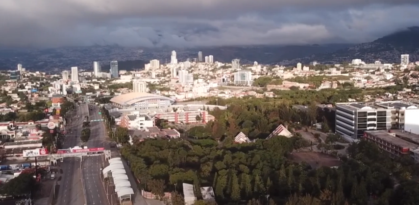 Vistas generales de Honduras.
