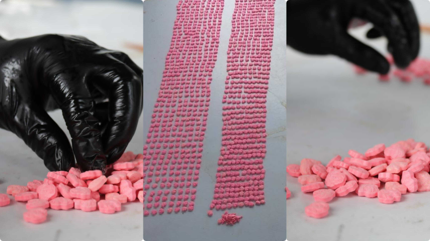 Decomisan presunta droga sintética.