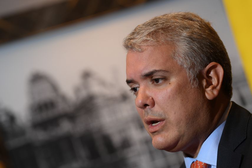 El presidente de Colombia