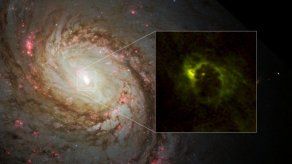 Radiotelescopio ALMA obtiene imágenes de toroide de gas y agujero negro