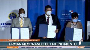 Firman memorando de entendimiento contra la delincuencia organizada