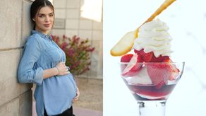 Nadia Ferreira, con antojos caros y cerca de su fecha de parto