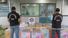 Policía Nacional decomisó cigarrillos Policía Nacional decomisó cigarrillos