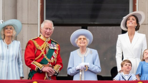Familia Real&nbsp;británica durante la celebración del Jubileo de la Reina Isabel II.