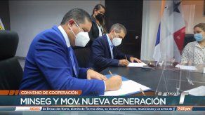 Minseg y Movimiento Nueva Generación firman convenio de cooperación