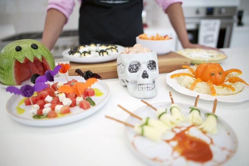 Diviértete y cambia la receta con este menú para Halloween sin azúcar