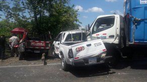 Colisión múltiple en dirección hacia Chilibre deja tres heridos