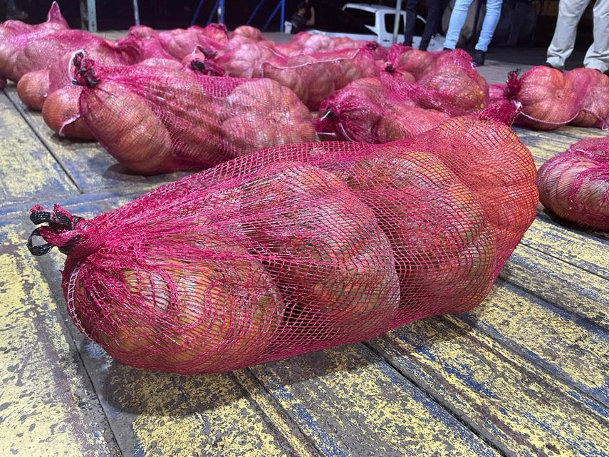 Decomisan 90 zapallos contaminados con droga