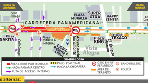 Metro de Panamá anuncia cierre de vías Metro de Panamá anuncia cierre de vías