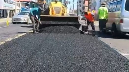 Cierre parcial en Vía Brasil por trabajos del MOP. Cierre parcial en Vía Brasil por trabajos del MOP.