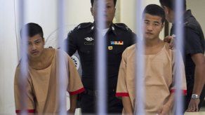 Tailandia condena a migrantes de Mianmar por muerte turistas