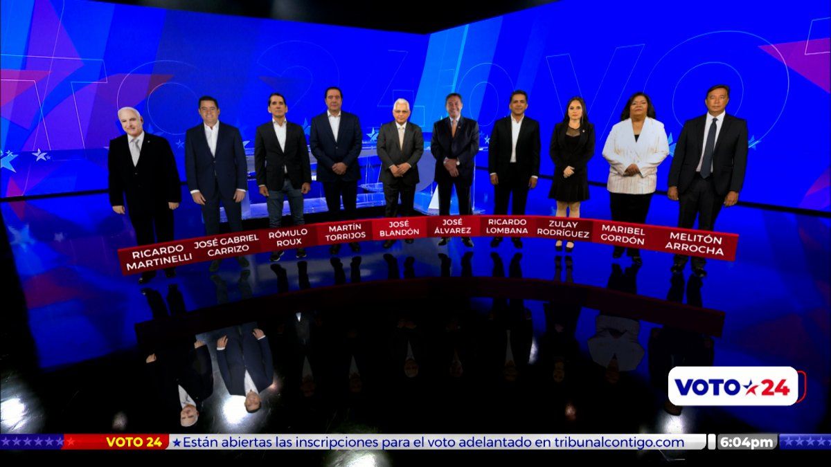 10 candidatos correrán por la Presidencia de Panamá en el 2024