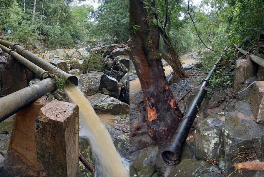 Como medida alterna se abastecerán con agua potable las áreas afectadas mediante carros cisternas.