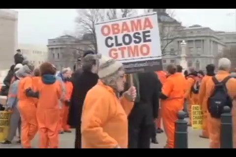 Activistas reclaman a Obama el cierre de la cárcel de Guantánamo