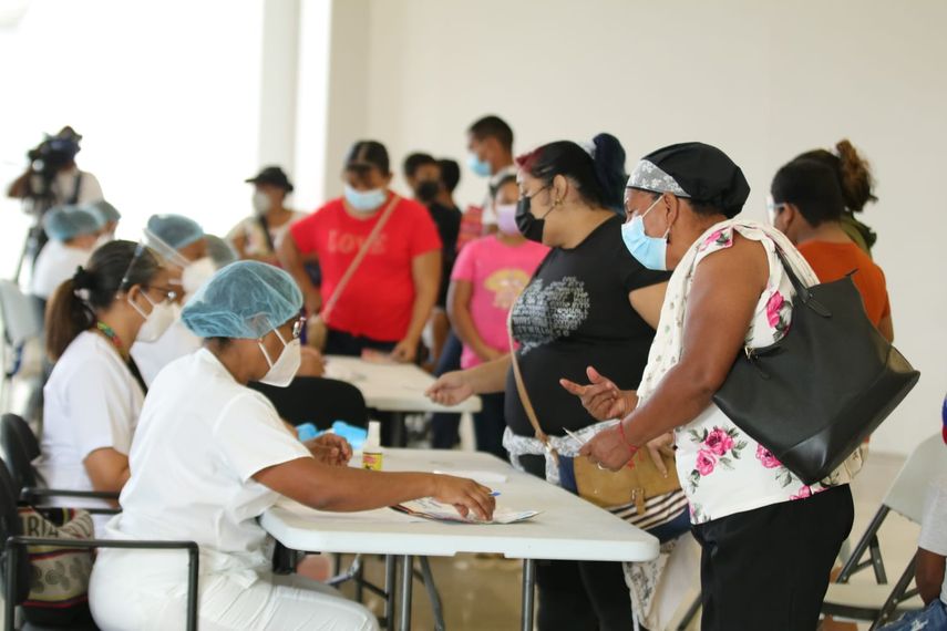 Panamá continúa con las jornadas de vacunación anticovid.