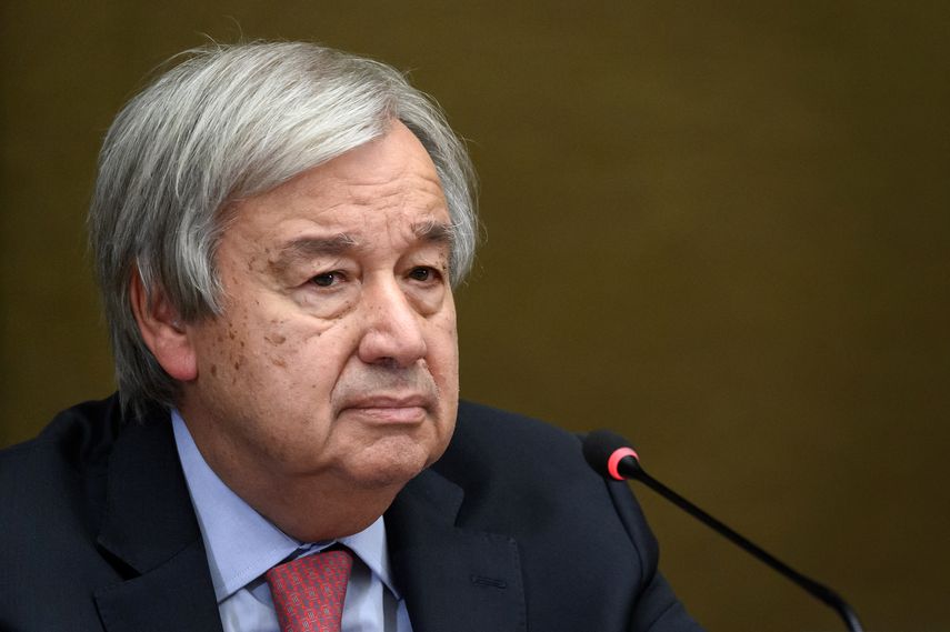 El secretario general de la ONU