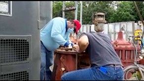 Daño en potabilizadora de Santiago deja a decenas de familias sin agua