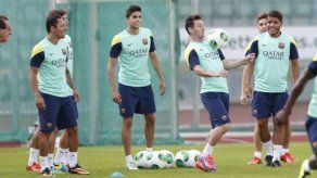 El argentino Tata Martino pone en marcha a su nuevo Barça