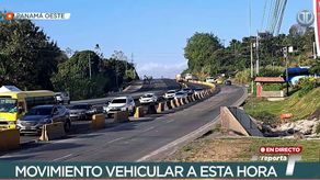 Se registra un tráfico fluido al a altura de La Chorrera