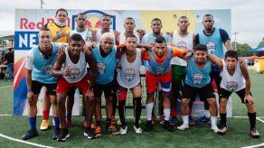 Chicos de Panamá en el Red Bull Neymar Jrs Five 2021.