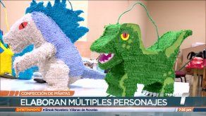 Personas con discapacidad confeccionan piñatas en el IPHE