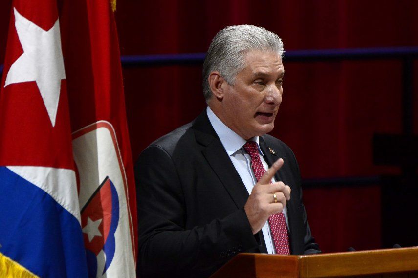 El presidente de Cuba