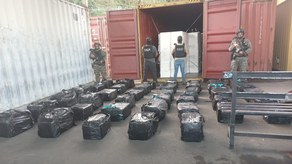 Policía Nacional incauta una tonelada de droga Policía Nacional incauta una tonelada de droga