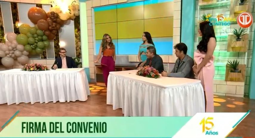 Firman convenio para la transmisión del Carnaval de Las Tablas 2023