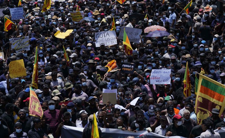 La escasez en Sri Lanka