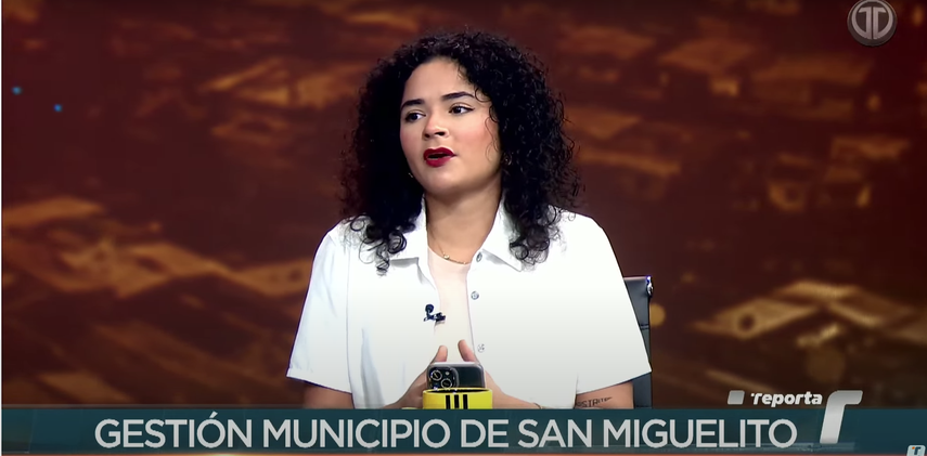 Alcaldesa Irma Hernández detalla cómo han transcurrido sus primeros 100 días de administración de San Miguelito.