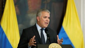 El presidente de Colombia, Iván Duque.