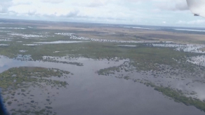 Más de 54.000 damnificados por inundaciones en frontera de Colombia con Venezuela