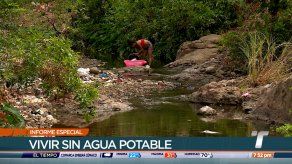 Vivir sin agua potable