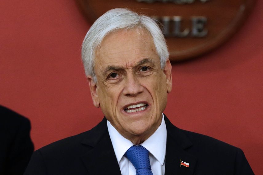 El presidente de Chile Sebastián Piñera.