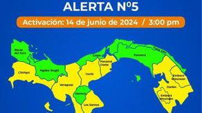 SINAPROC: Alerta Amarilla y Alerta Verde se mantienen
